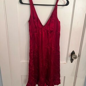 Rebecca Taylor Vibrant Red Dress